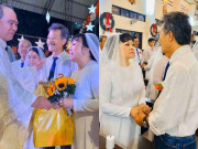 Giải trí - Cử chỉ ngọt ngào danh ca Hương Lan dành cho chồng trong lễ cưới thứ 2 ở tuổi 64