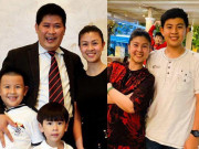 Giải trí - Vợ cũ Phước Sang bị "dìm hàng" chiều cao ngay trong lần đầu tiên khoe ảnh 2 quý tử