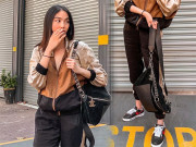 Thời trang - Lan Khuê sau sinh con ngày càng sành điệu, siêng diện đồ thể thao cực khỏe khoắn