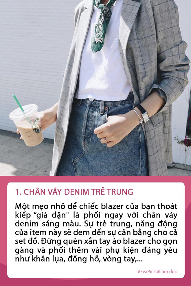 hoc theo phong cach han quoc 5 kieu phoi blazer dep de thoi trang van phong thoi nham chan - 1