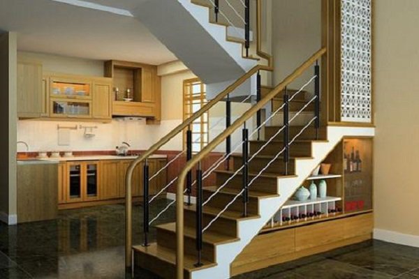 Các mẫu cầu thang nhà ống 5m tối giản mà hiện đại cho ngôi nhà của bạn - 9