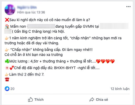 giao vien mam non tu thuc nghi khong luong keu troi, ban nuoc dua, giay dep de trang trai - 9