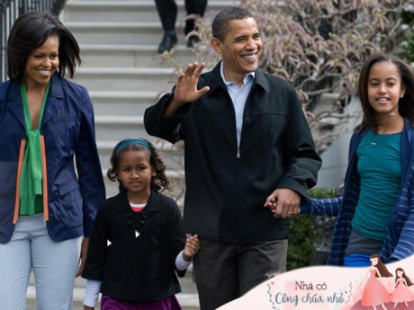 3 nguyên thủ sinh con một bề: Con gái cựu tổng thống Obama lớn lên khuôn phép, mẫu mực