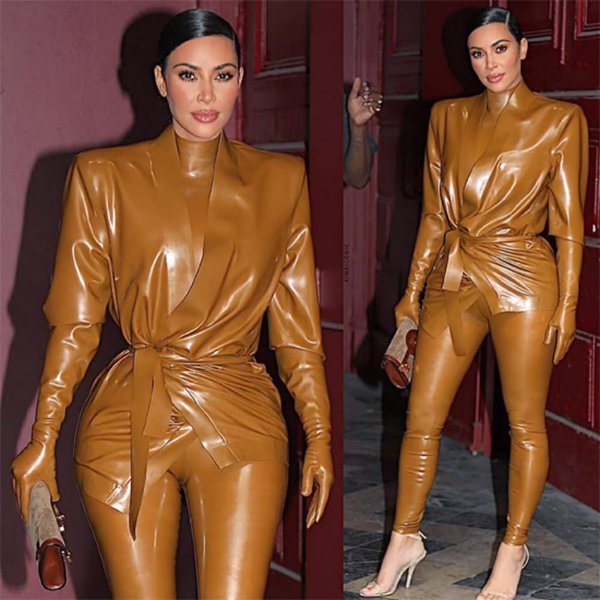 Kim amp;#34;siêu vòng 3amp;#34; mặc bó sát khoe đường cong nhưng amp;#34;bàn tay hư hỏngamp;#34; của chồng mới đáng bàn - 2