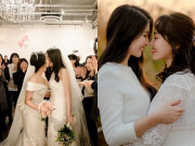 Tin tức - Cặp đồng tính nữ Hàn Quốc kết hôn, dân mạng rần rần khen ngợi vì quá đẹp đôi