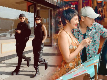 Khẳng định chỉ là anh em, Bảo Anh vẫn lên đồ đầy ăn ý với chàng bạn thân