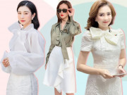 Thời trang - MC Mai Ngọc hoá tiểu thư với 1 kiểu áo, hội quý cô Vbiz cũng "lăng xê" nồng nhiệt