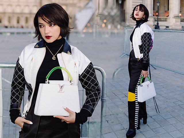 Châu Bùi chứng minh đẳng cấp nhờ cây đồ cool ngầu tại Paris Fashion Week Thu Đông 2020