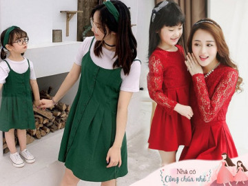 Loạt công thức phối đồ đồng điệu cho mẹ và con gái tha hồ  lung linh đón 8/3