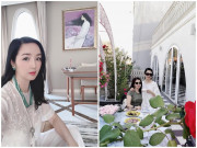 Nhà đẹp - Cận cảnh biệt thự của Hoa hậu Giáng My: To như cung điện, phòng khách đủ chứa 200 người