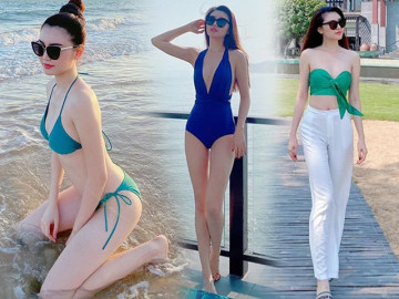 Mỹ nữ Vũng Tàu đi xe 70 tỷ chỉ diện áo tắm đơn giản cũng đủ khoe body tạc tượng