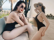 Làm đẹp - Diện bikini khoét bạo, bạn thân Kỳ Duyên khoe khéo vòng ba 1 mét đầy quyến rũ