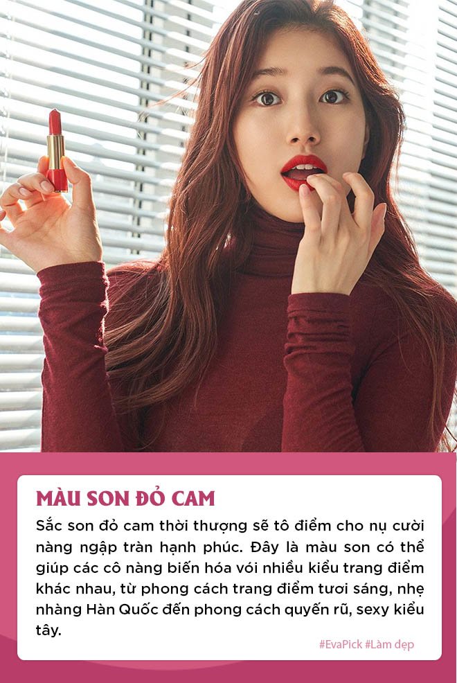 5 mau son sang chanh va quyen ru ai cung me, chi em dung to 8/3 dam bao xinh - 1