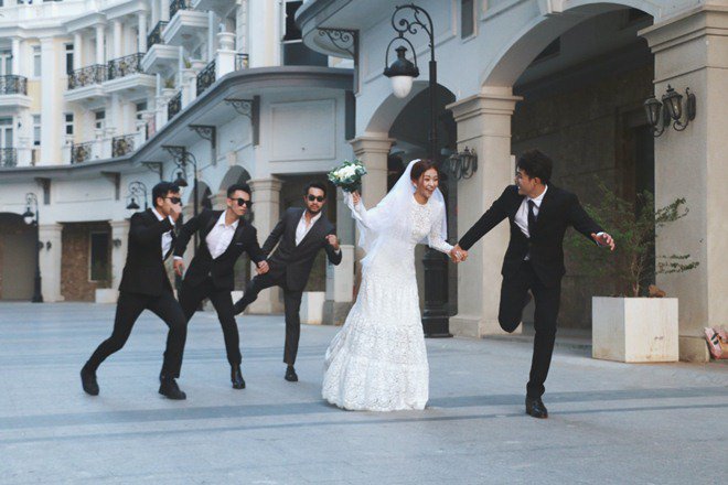 Đám cưới amp;#34;cổ tíchamp;#34; xúc động của BTV Thời sự VTV Cẩm Tú và trai đẹp Người Ấy Là Ai - 14