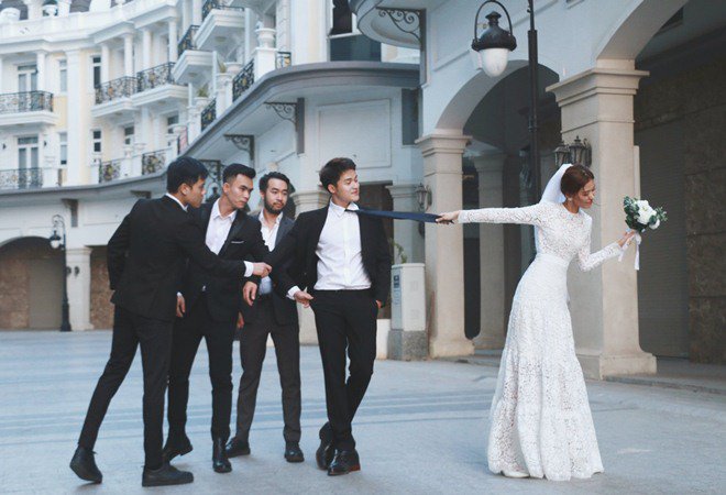 Đám cưới amp;#34;cổ tíchamp;#34; xúc động của BTV Thời sự VTV Cẩm Tú và trai đẹp Người Ấy Là Ai - 13