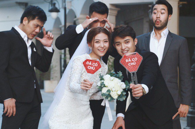 Đám cưới amp;#34;cổ tíchamp;#34; xúc động của BTV Thời sự VTV Cẩm Tú và trai đẹp Người Ấy Là Ai - 15