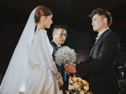 Giải trí - Đám cưới "cổ tích" xúc động của BTV Thời sự VTV Cẩm Tú và trai đẹp Người Ấy Là Ai
