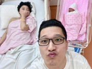 Bà bầu - Em rể Hong Kong của Trấn Thành khoe vợ đã sinh con, khuôn mặt em bé bụ bẫm, đáng yêu