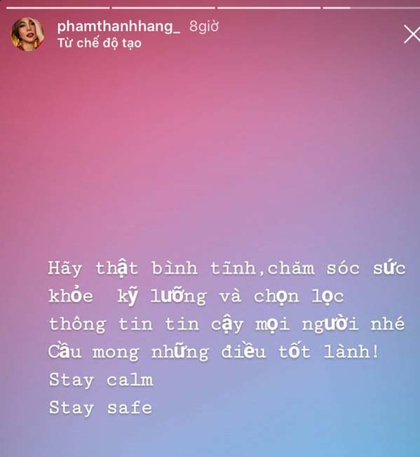 Trấn Thành và dàn sao Việt amp;#34;mất ăn mất ngủamp;#34;, trấn an người dân Hà Nội trước dịch COVID-19 - 8