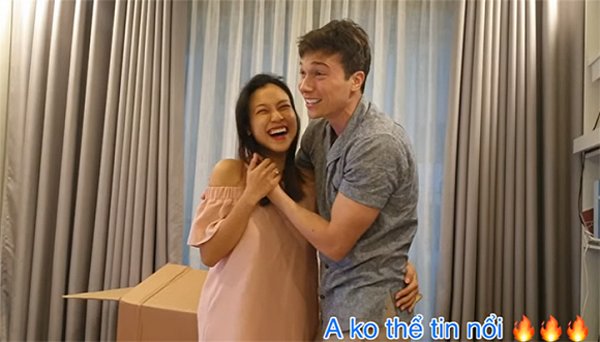 Á hậu lấy chồng Tây vỡ òa hạnh phúc cho biết sẽ sinh quý tử đầu lòng - 4