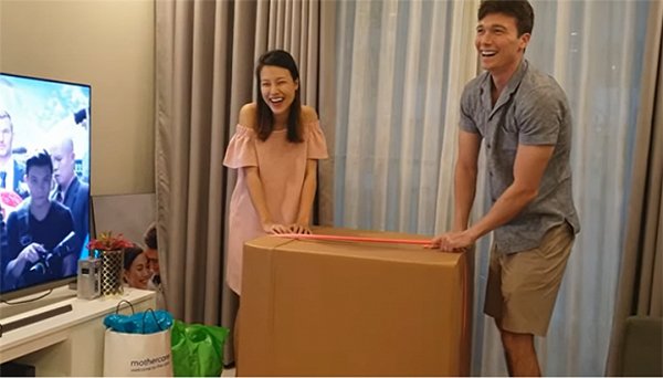 Á hậu lấy chồng Tây vỡ òa hạnh phúc cho biết sẽ sinh quý tử đầu lòng - 2