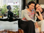 Làm đẹp - Tập yoga toàn những dáng khó, bảo sao mẹ Hồ Ngọc Hà trẻ đẹp chẳng thua gì con gái