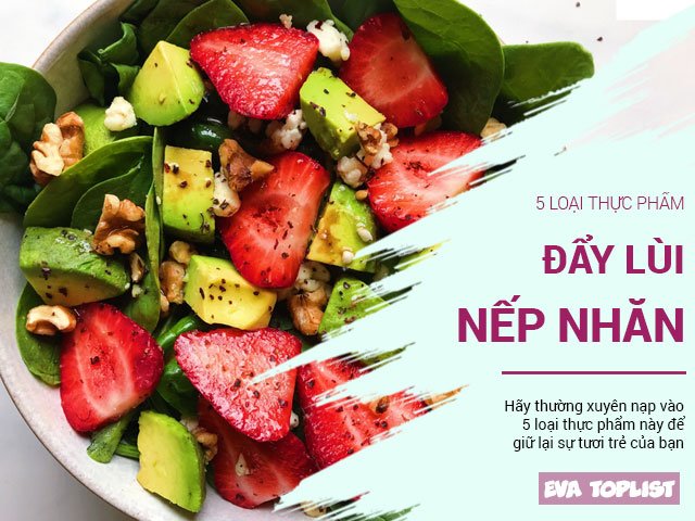 5 thực phẩm thần thánh giúp ngăn ngừa nếp nhăn khỏi gương mặt bạn