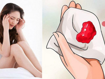 Sự thật kinh nguyệt ra cục máu đông nhìn như bào thai 