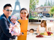 Giải trí - Cuộc sống hưởng thụ của Thanh Thảo bên Mỹ: Ở biệt thự triệu đô, học cách làm mẹ bỉm sữa