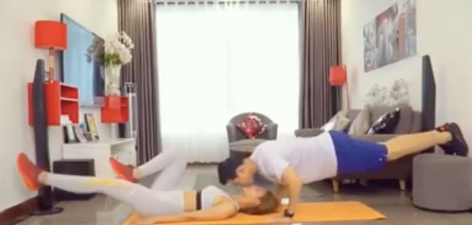 Mỹ nhân gốc Hải Phòng sau sinh vừa tập gym vừa được chồng hôn liên tục để giảm cân - 4