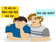 Eva tám - Truyện cười hay: Khổ tâm vì có thêm con trai 