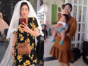 Bà bầu - Hoa hậu Đặng Thu Thảo bầu song thai, xuống sắc tới nỗi thầm ghen tị với Lan Khuê