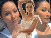 Làm đẹp - Tự tin phơi mặt dưới ánh mặt trời, H’Hen Niê để lộ mụn và da sần sùi dù makeup kĩ