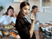 Làm đẹp - Phủ nhận ăn kiêng, Thanh Hằng khoe bữa trưa khổng lồ, để lộ bí quyết ăn hoài không béo