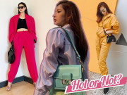 Thời trang - Chi Pu - Phương Oanh đồng loạt diện quần áo tay dài, Phạm Hương ở trời Tây cũng kín mít