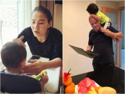 Giải trí - Sao Việt 24h: Thu Minh tức điên vì chồng Tây và con trai bênh nhau chằm chặp