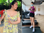 Bà bầu - Sau sinh bị chê mập ngay trên livestream, Lê Phương hùng hục giảm cân nhưng "toang" vì hũ sữa chua