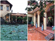 Nhà đẹp - Bỏ phố về quê, vợ chồng Hà Nội xây nhà 5 gian, tìm bình yên cách Tháp Rùa 16km