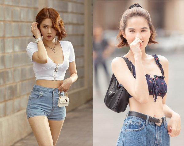 Diện váy gợi cảm, Ngọc Trinh bất cẩn để lộ miếng dán ngực kém tinh tế - 5