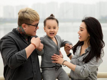 Từng quỳ xin vợ tha thứ không được, cuối cùng gia đình Vũ Duy Khánh đã hàn gắn nhờ con