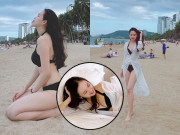Bà bầu - Mới sinh còn đang cho con bú, Hoa hậu khả ái 2016 diện bikini khoe eo thon dáng gợi cảm