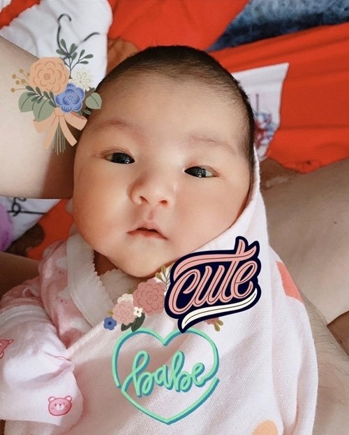 amp;#34;Công chúa nhỏamp;#34; mới tròn 1 tháng tuổi, Sỹ Luân đã mong con sau này quy y như bố mẹ - 2