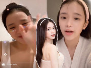 Làm đẹp - Hot girl Linh Ka khoe mặt mộc, đôi mắt nhỏ xíu nhưng lại xinh hơn cả khi tô son phấn