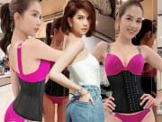 Làm đẹp - Để có vòng eo con kiến, Ngọc Trinh cũng phải thắt lưng nịt bụng với phụ kiện này