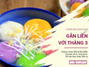 Bếp Eva - 4 món ăn mùa xuân, thường được gắn liền với tháng 3
