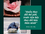 Eva tám - Chuyện người ăn xin và cô gái bán hoa: Đời thay đổi khi ta thay đổi