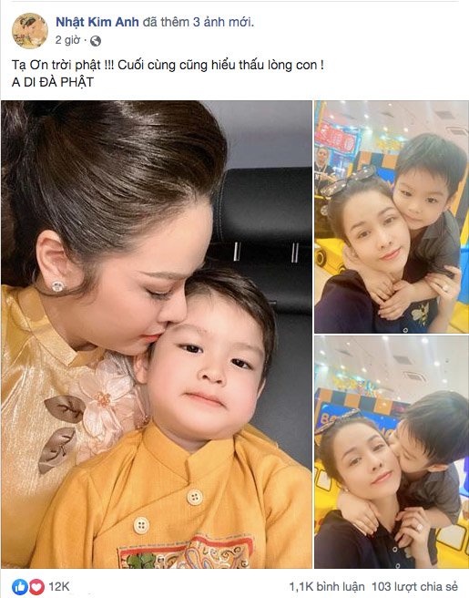 Nhật Kim Anh giành được quyền nuôi con khi ra toà, chồng cũ đòi kháng cáo - 1