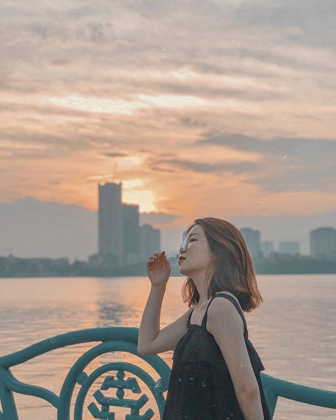 Bật mí các góc chụp ảnh ngay Hồ Tây, đi 1 vòng có ngay 1001 bức ảnh amp;#34;sống ảoamp;#34; - 2