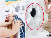Nhà đẹp - Máy giặt rung lắc, kêu như sắp hỏng vì lỗi sai 99% bà nội trợ mắc phải