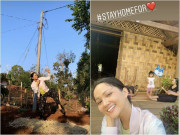 Giải trí - Sao Việt 24h: Chân quê như Hoa hậu H'Hen Niê, mặc quần hoa làm vườn giữa trời nắng